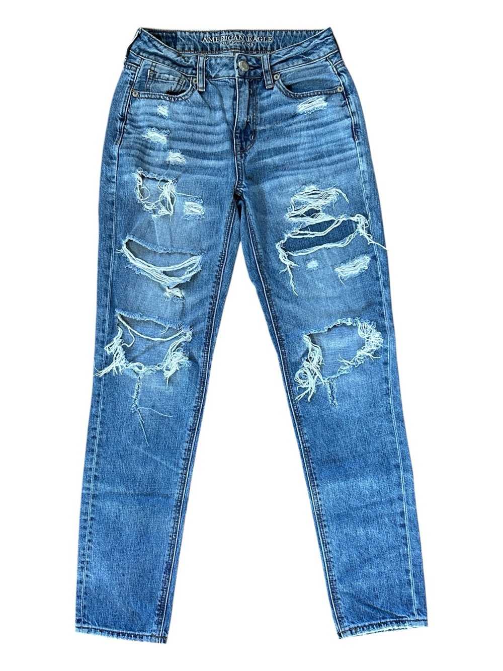 American Eagle Hi Rise Tomgirl Jeans